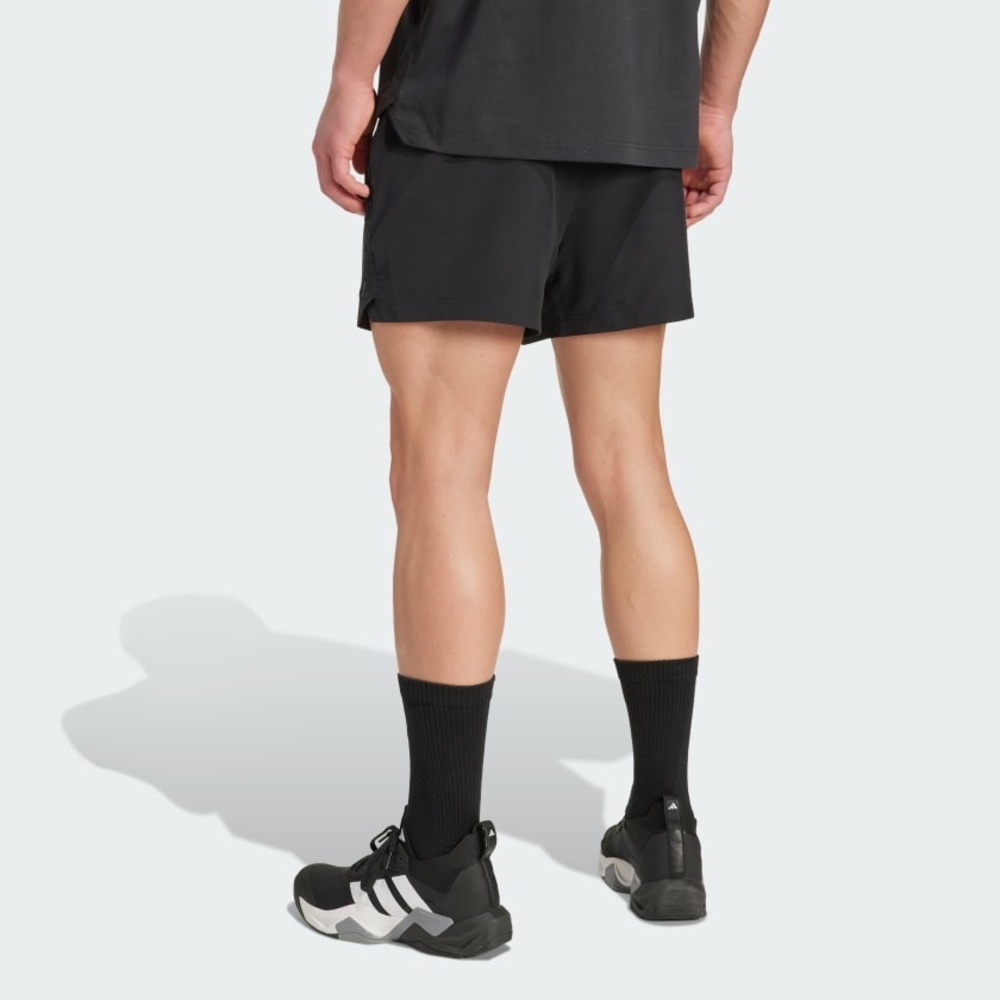 adidas Black Men’s PrimeLift Training Shorts - Picture 2 of 8